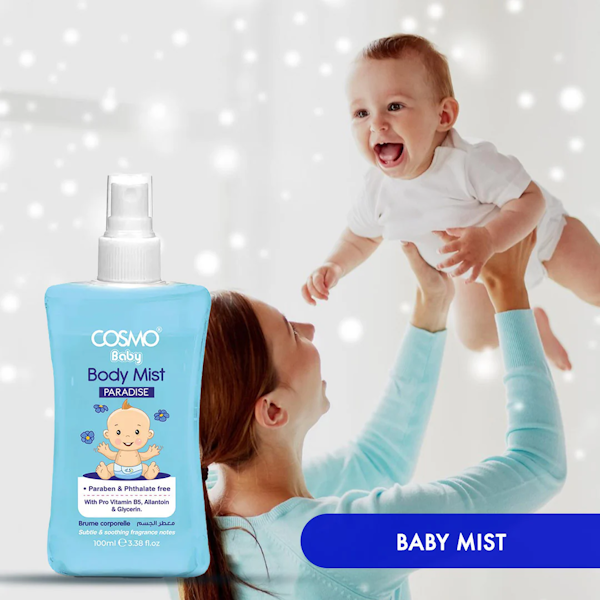 BRUMA CORPORAL INFANTIL COSMO BABY PARADISE 100ML