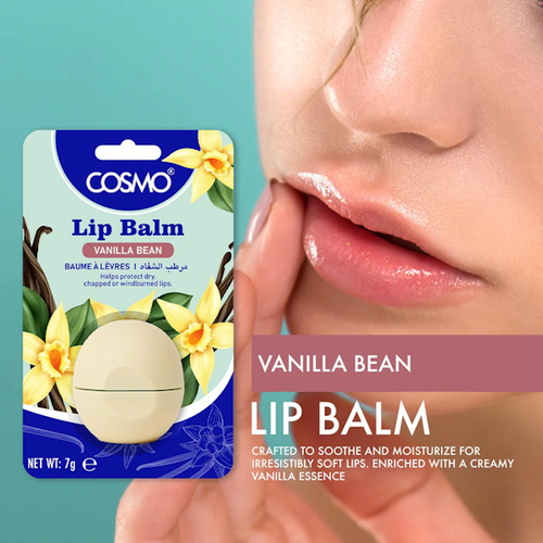 BÁLSAMO LABIAL COSMO VANILLA BEAN 7G