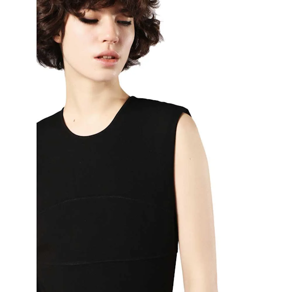 VESTIDO FEMENINO DIESEL D-STACIE-ABITO MIDI SIN MANGAS