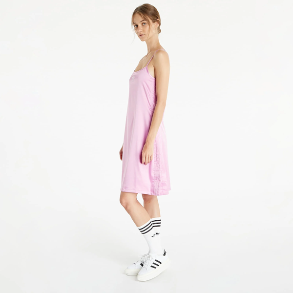 VESTIDO FEMENINO ADIDAS LUXE SATIN OVERSIZED DE TIRANTES