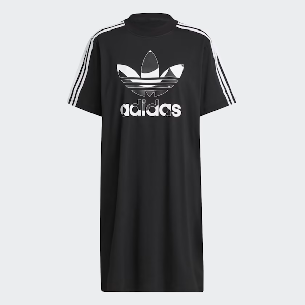 VESTIDO FEMENINO ADIDAS MARIMEKKO TEE TREFOIL MANGAS CORTAS