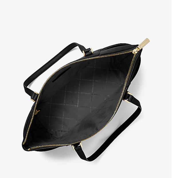 BOLSO DE MANO FEMENINO MICHAEL KORS CHARLOTTE GRANDE DE PIEL SAFFIANO CON CIERRE SUPERIOR