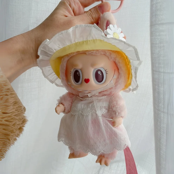 LLAVERO JUVENIL POP MART POPLAND LABUBU MOKOKO FALL INTO SPRING