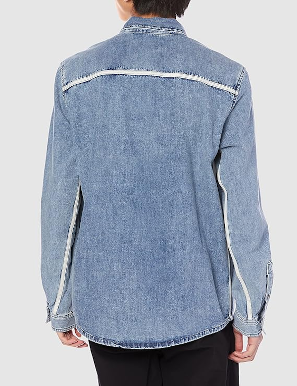 CAMISA MASCULINO DIESEL D-TUYMAN MANGAS LARGAS