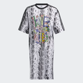 VESTIDO FEMENINO ADIDAS LOVE UNITES DOODLE MANGAS CORTAS