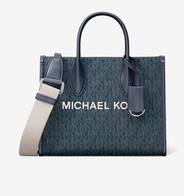 BOLSO BANDOLERA FEMENINO MICHAEL KORS MIRELLA PEQUEÑA CON LOGOTIPO EXCLUSIVO