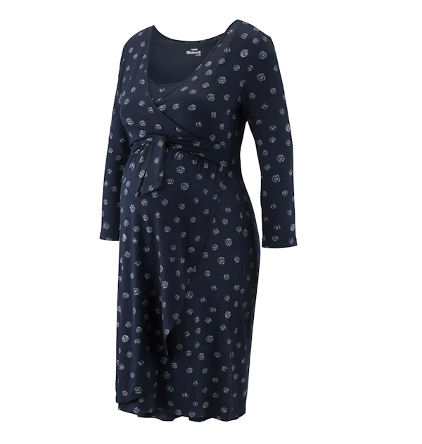 VESTIDO PREMAMÁ TCHIBO CRUZADO