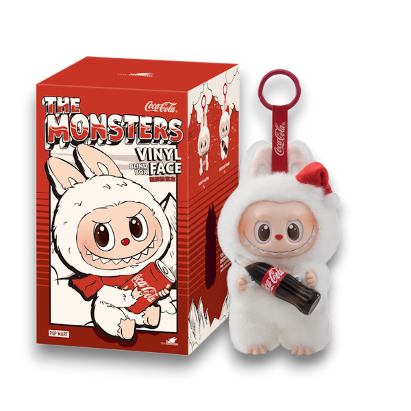 LLAVERO JUVENIL POP MART LABUBU THE MONSTERS COCA COLA EDITION SPECIAL