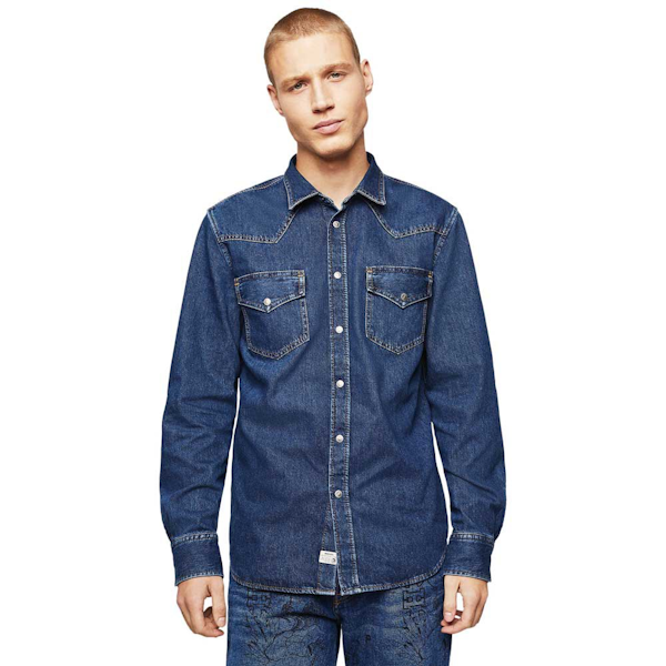 CAMISA MASCULINO DIESEL D-EAST MANGAS LARGAS