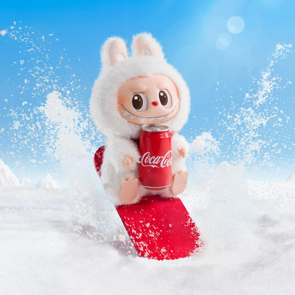 LLAVERO JUVENIL POP MART LABUBU THE MONSTERS COCA COLA EDITION SPECIAL