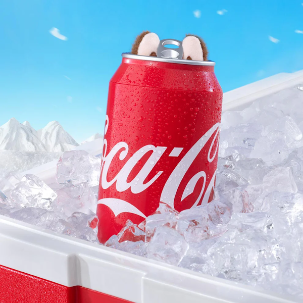 LLAVERO JUVENIL POP MART LABUBU THE MONSTERS COCA COLA EDITION SPECIAL