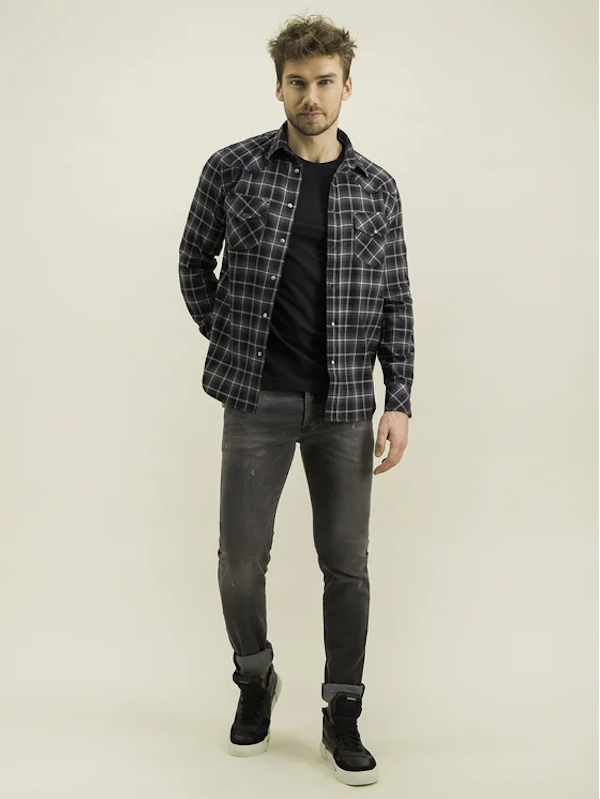 CAMISA MASCULINO DIESEL S-EAST-LONG-N MANGAS LARGAS