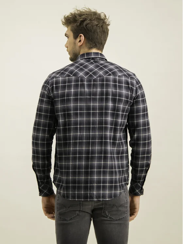CAMISA MASCULINO DIESEL S-EAST-LONG-N MANGAS LARGAS