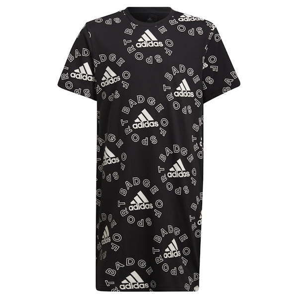 VESTIDO JUVENIL FEMENINO ADIDAS LOGO MANGAS CORTAS