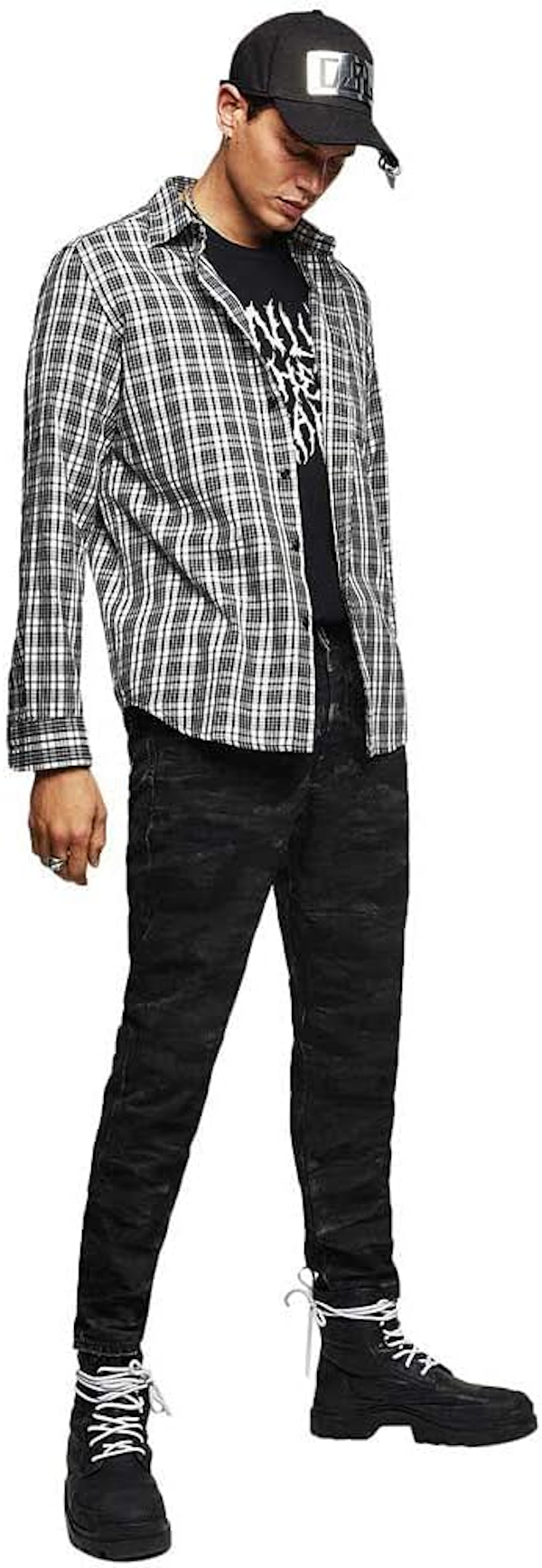 CAMISA MASCULINO DIESEL S-TROPP MANGAS LARGAS