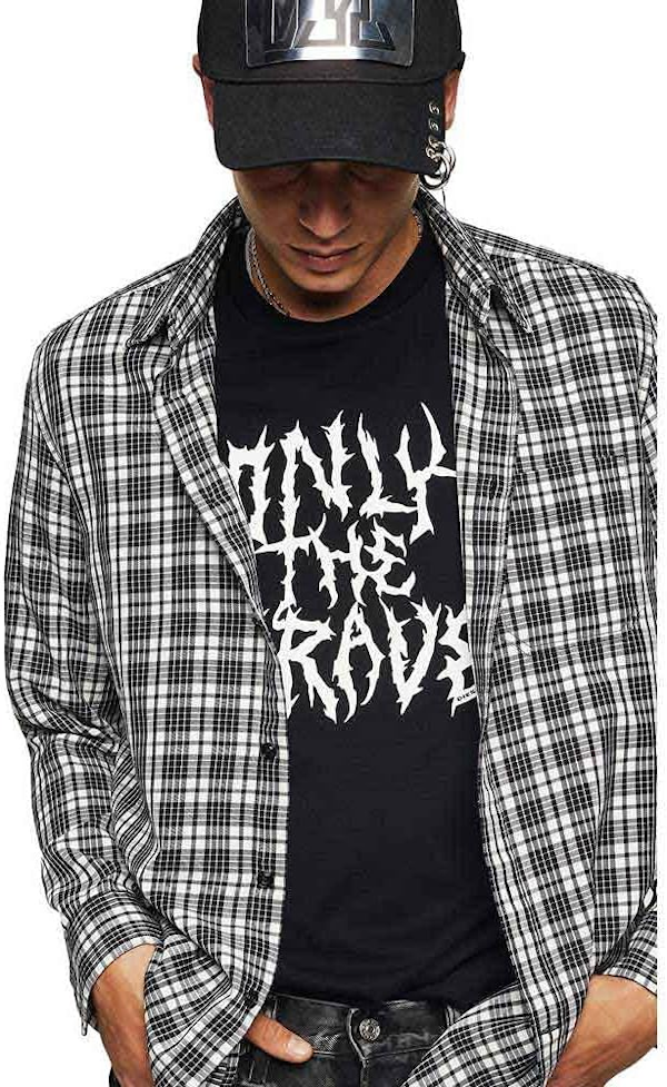 CAMISA MASCULINO DIESEL S-TROPP MANGAS LARGAS