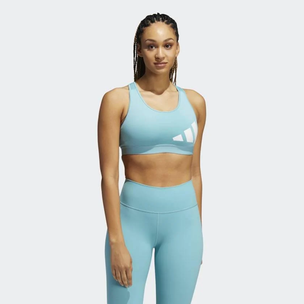 SUJETADOR DEPORTIVO FEMENINO ADIDAS BELIEVE THIS 3BAR LOGO