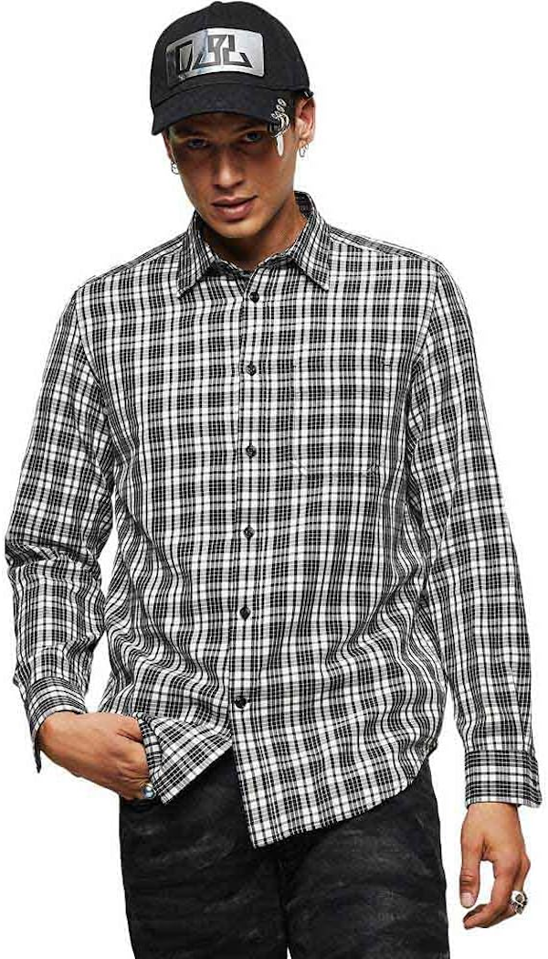 CAMISA MASCULINO DIESEL S-TROPP MANGAS LARGAS