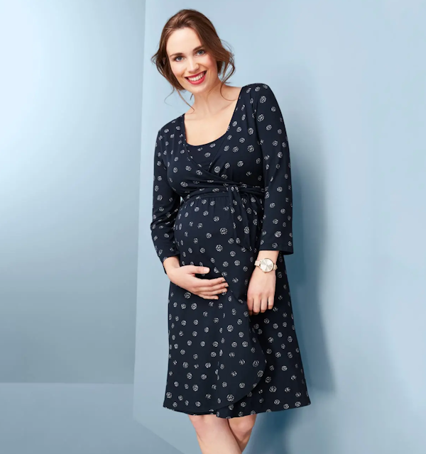 VESTIDO PREMAMÁ TCHIBO CRUZADO