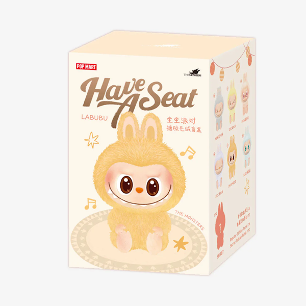 LLAVERO JUVENIL POP MART LABUBU THE MONSTERS HAVE A SEAT SET CAJA SORPRESA