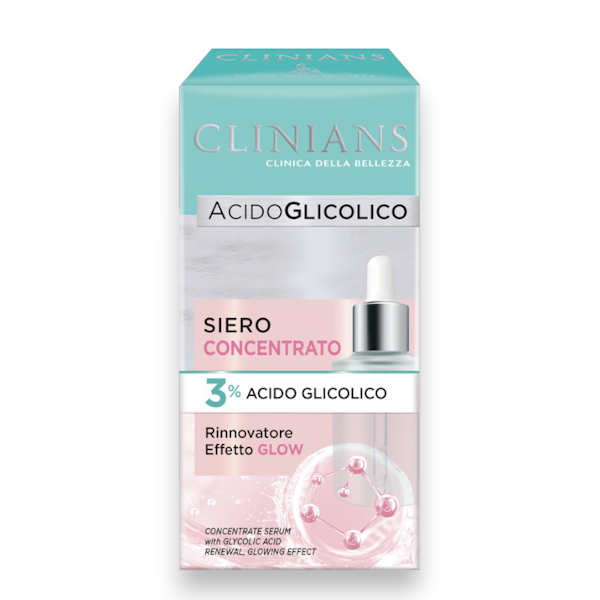 SÉRUM FACIAL CLINIANS ÁCIDO GLICÓLICO EFECTO SHINE 30ML