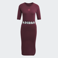 VESTIDO FEMENINO ADIDAS LOGO PLAY MANGAS CORTAS