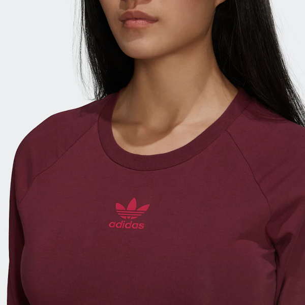 VESTIDO FEMENINO ADIDAS LOGO PLAY MANGAS CORTAS