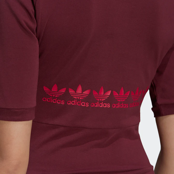 VESTIDO FEMENINO ADIDAS LOGO PLAY MANGAS CORTAS