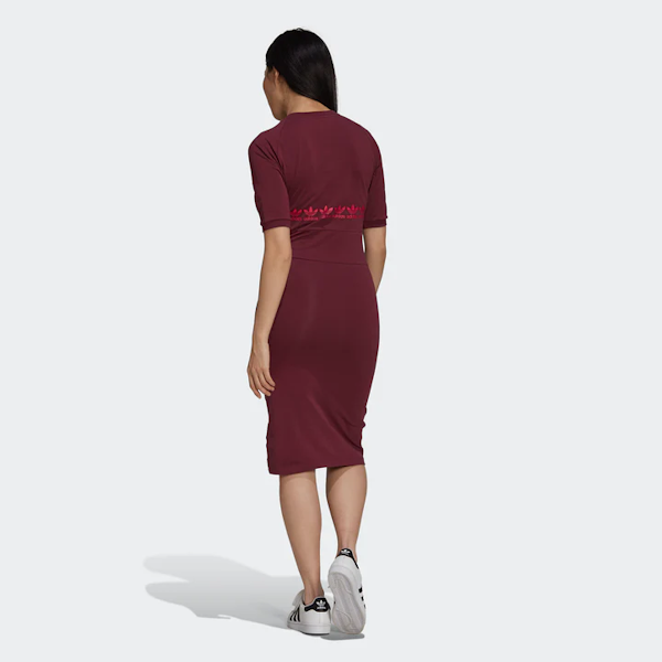 VESTIDO FEMENINO ADIDAS LOGO PLAY MANGAS CORTAS