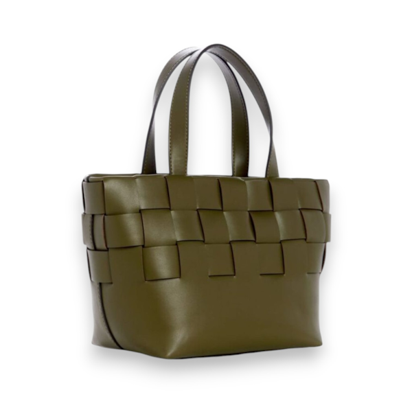 BOLSO DE MANO FEMENINO GUESS BORDIZZO OLIVE