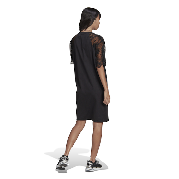 VESTIDO FEMENINO ADIDAS ENCAJE ADICOLOR CLASSICS MANGAS CORTAS