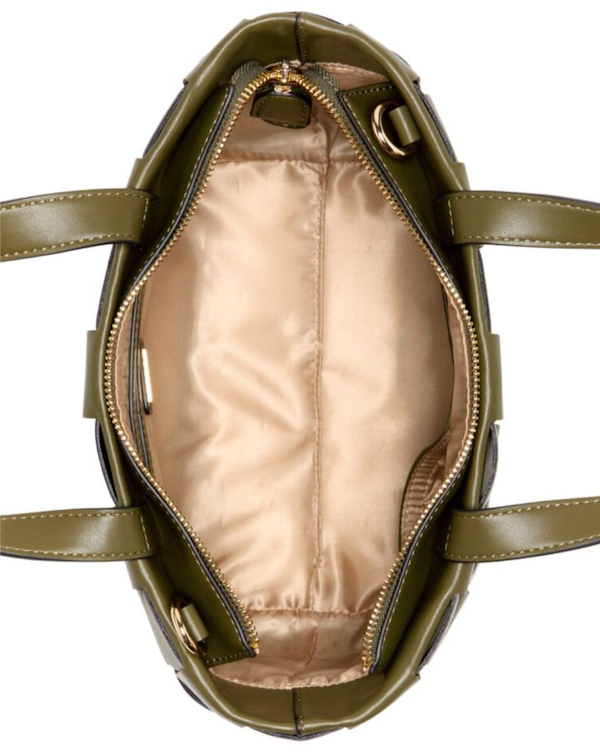 BOLSO DE MANO FEMENINO GUESS BORDIZZO OLIVE