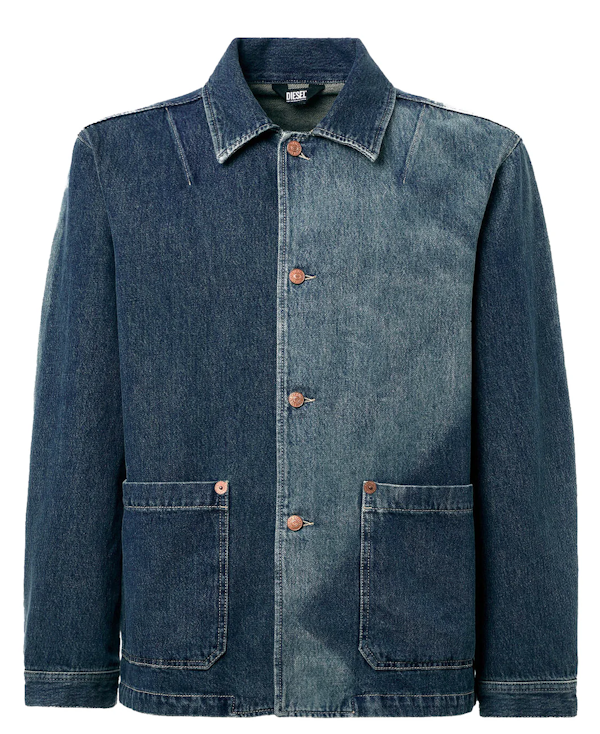CHAQUETA MASCULINO DIESEL D-ROLK DE MEZCLILLA