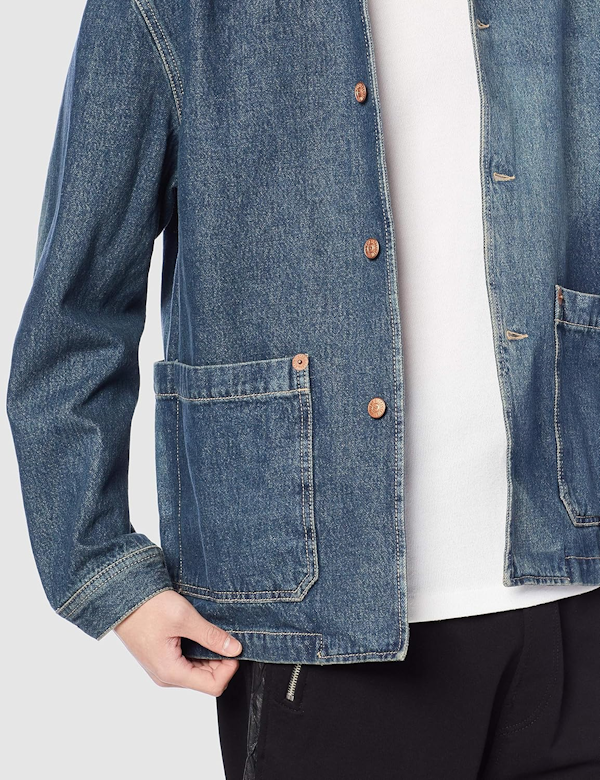 CHAQUETA MASCULINO DIESEL D-ROLK DE MEZCLILLA