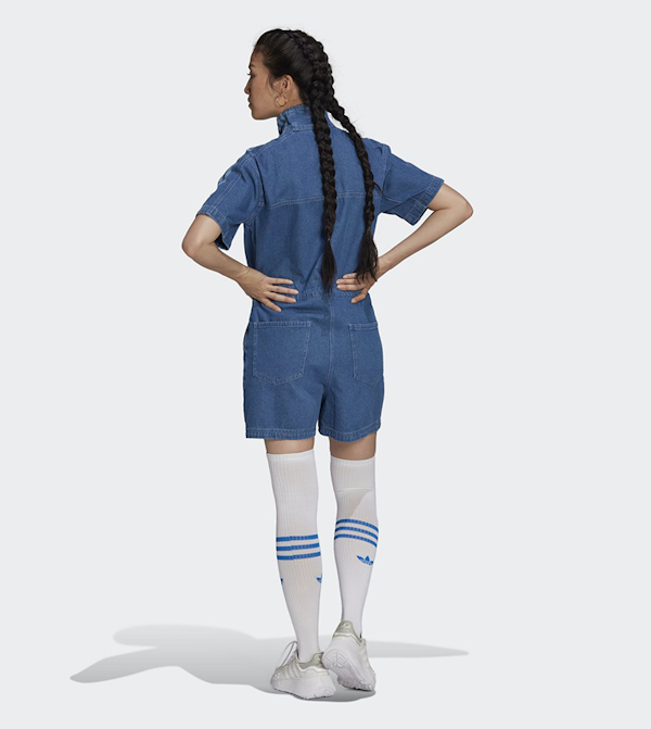 MONO FEMENINO ADIDAS ADICOLOR DENIM MANGAS CORTAS