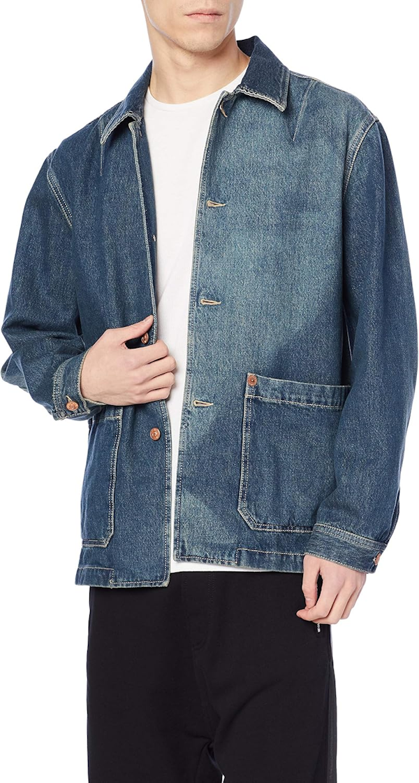 CHAQUETA MASCULINO DIESEL D-ROLK DE MEZCLILLA