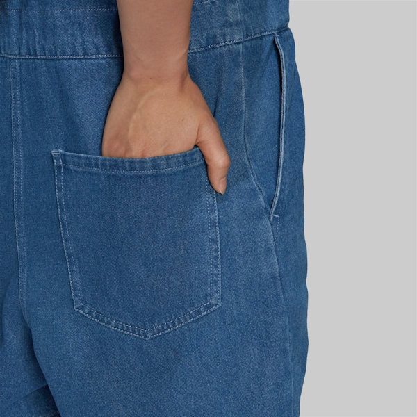 MONO FEMENINO ADIDAS ADICOLOR DENIM MANGAS CORTAS