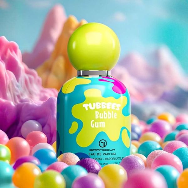 PERFUME INFANTIL GRANDEUR ÉLITE TUBBEES BUBBLE GUM EDP 50ML