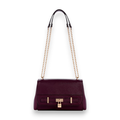 BOLSO BANDOLERA FEMENINO GUESS BARTLESON CONVERTIBLE BURGUNDY