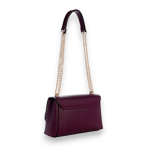 BOLSO BANDOLERA FEMENINO GUESS BARTLESON CONVERTIBLE BURGUNDY