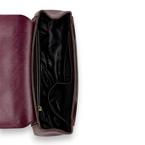 BOLSO BANDOLERA FEMENINO GUESS BARTLESON CONVERTIBLE BURGUNDY