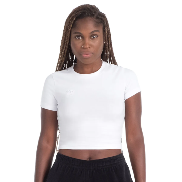 CAMISETA CASUAL FEMENINO UMBRO ESSENTIAL COMFY MANGAS CORTAS