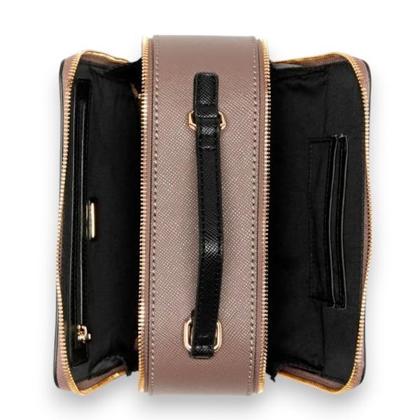 BOLSO BANDOLERA FEMENINO GUESS WARLINGTON BROWN