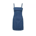VESTIDO FEMENINO ADIDAS ADICOLOR DENIM DE TIRANTES
