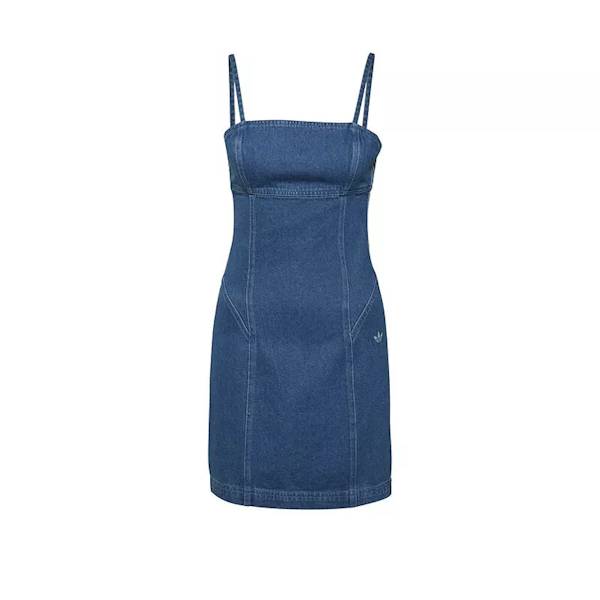 VESTIDO FEMENINO ADIDAS ADICOLOR DENIM DE TIRANTES