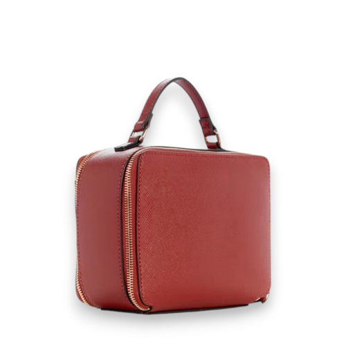 BOLSO BANDOLERA FEMENINO GUESS WARLINGTON RED