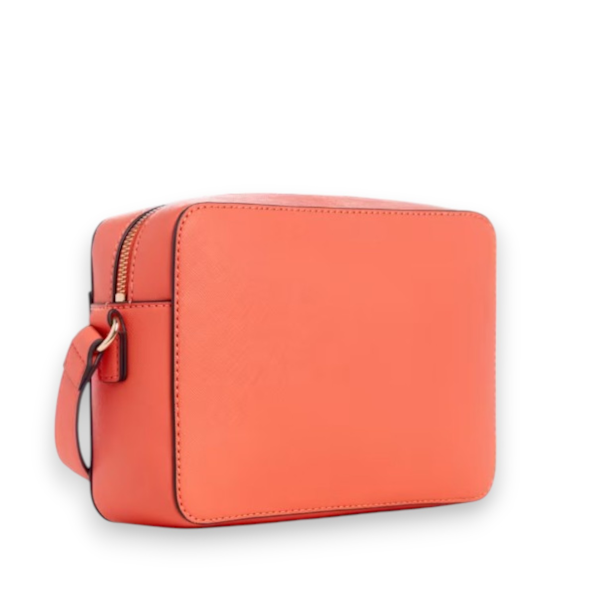 BOLSO BANDOLERA FEMENINO GUESS ZADORA ORANGE TROPIC