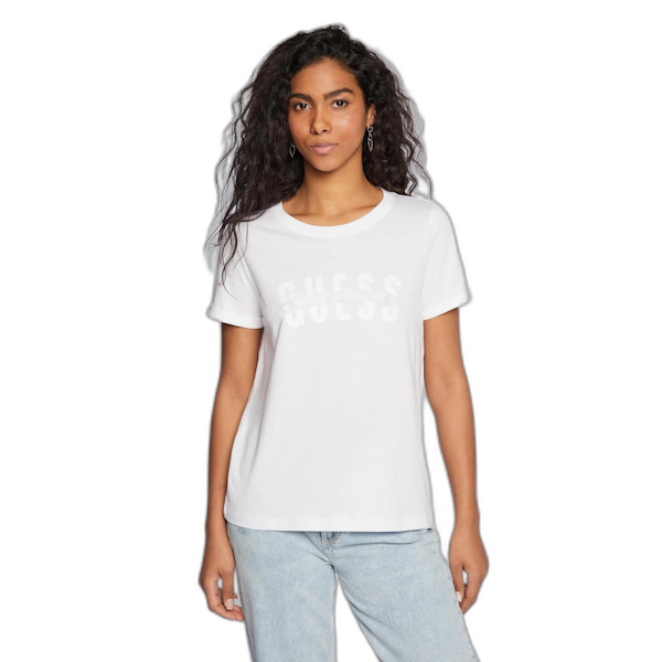 CAMISETA FEMENINO GUESS REGULAR FIT MANGAS CORTAS