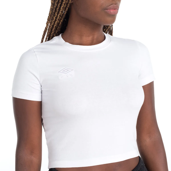 CAMISETA CASUAL FEMENINO UMBRO ESSENTIAL COMFY MANGAS CORTAS