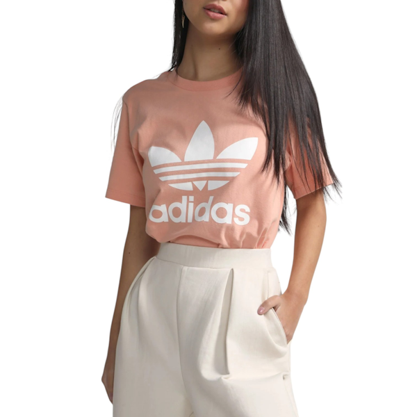 CAMISETA FEMENINO ADIDAS ADICOLOR CLASSICS TREFOIL MANGAS CORTAS
